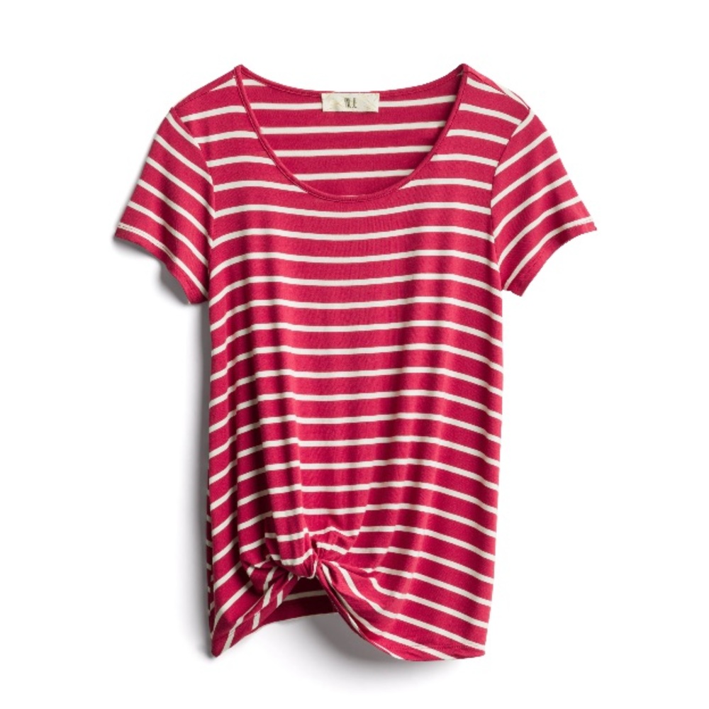NWT • STITCHFIX PINQUE KNOT FRONT KNIT TOP
